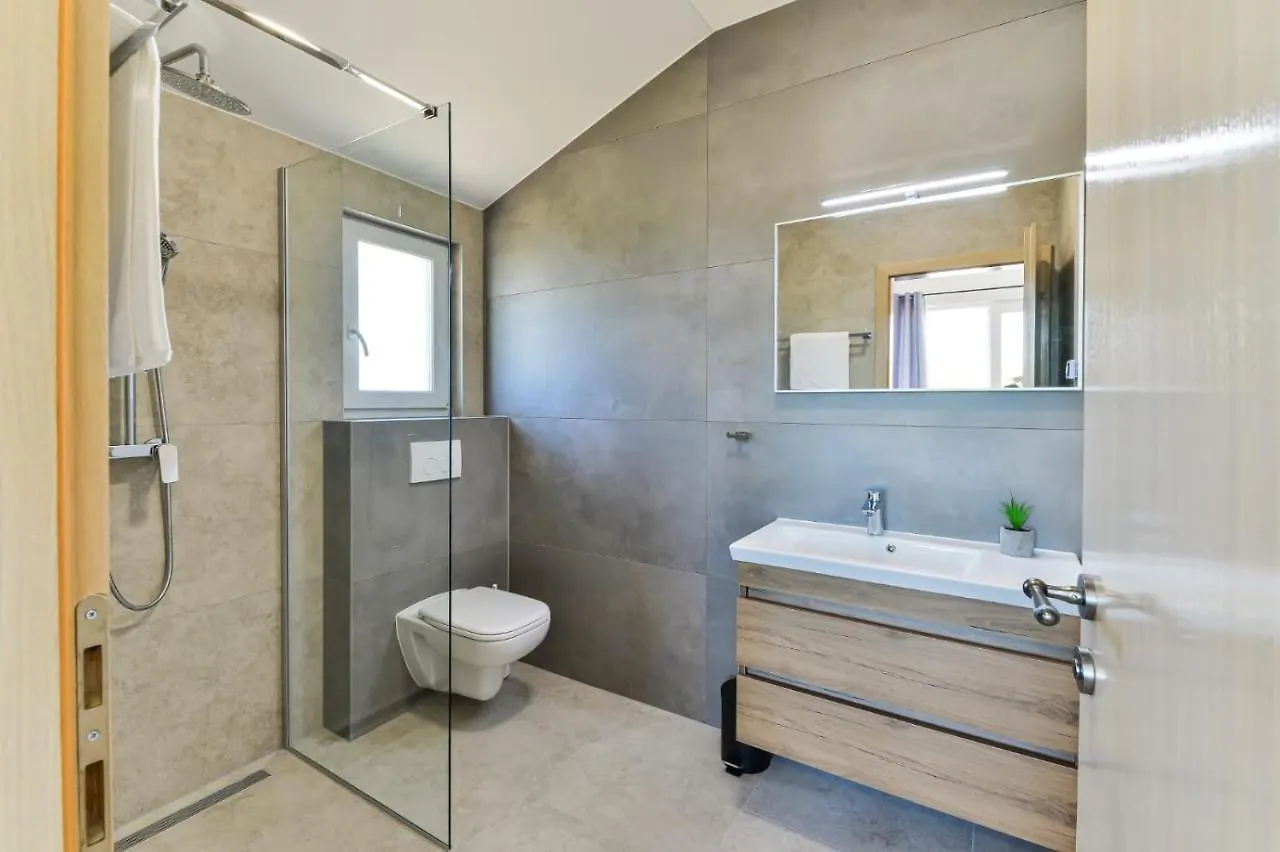 Romantic Villa With Pool, And Whirpool, Sauna, Near Sandy Beach - By Traveler Tourist Agency Krk Id 2379 Bedroom 3 Privlaka