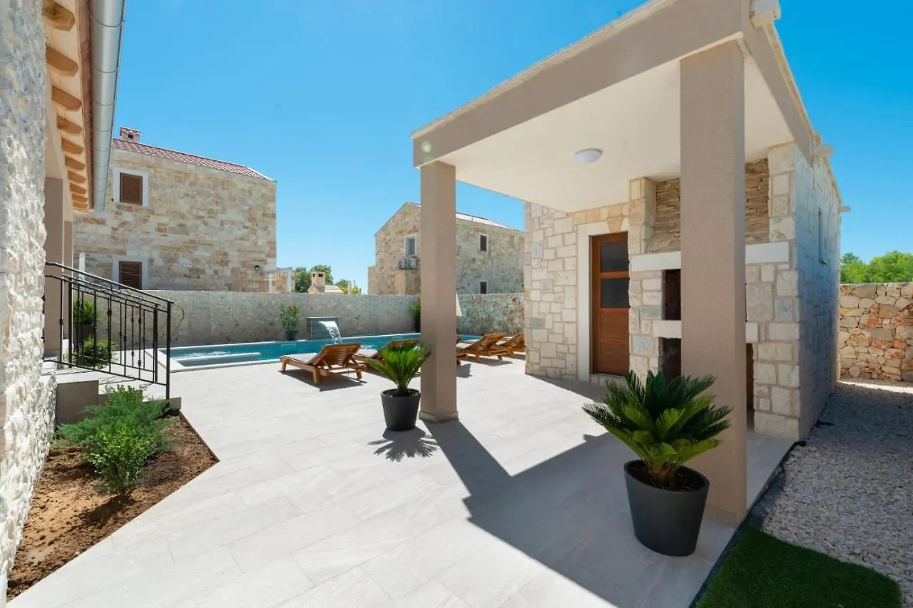 Romantic Villa With Pool, And Whirpool, Sauna, Near Sandy Beach - By Traveler Tourist Agency Krk Id 2379 Bedroom 3 Privlaka  0*, Privlaka (Zadar) Croatia